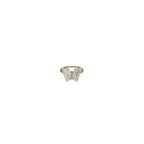 Butterfly Mother of Pearl Ring