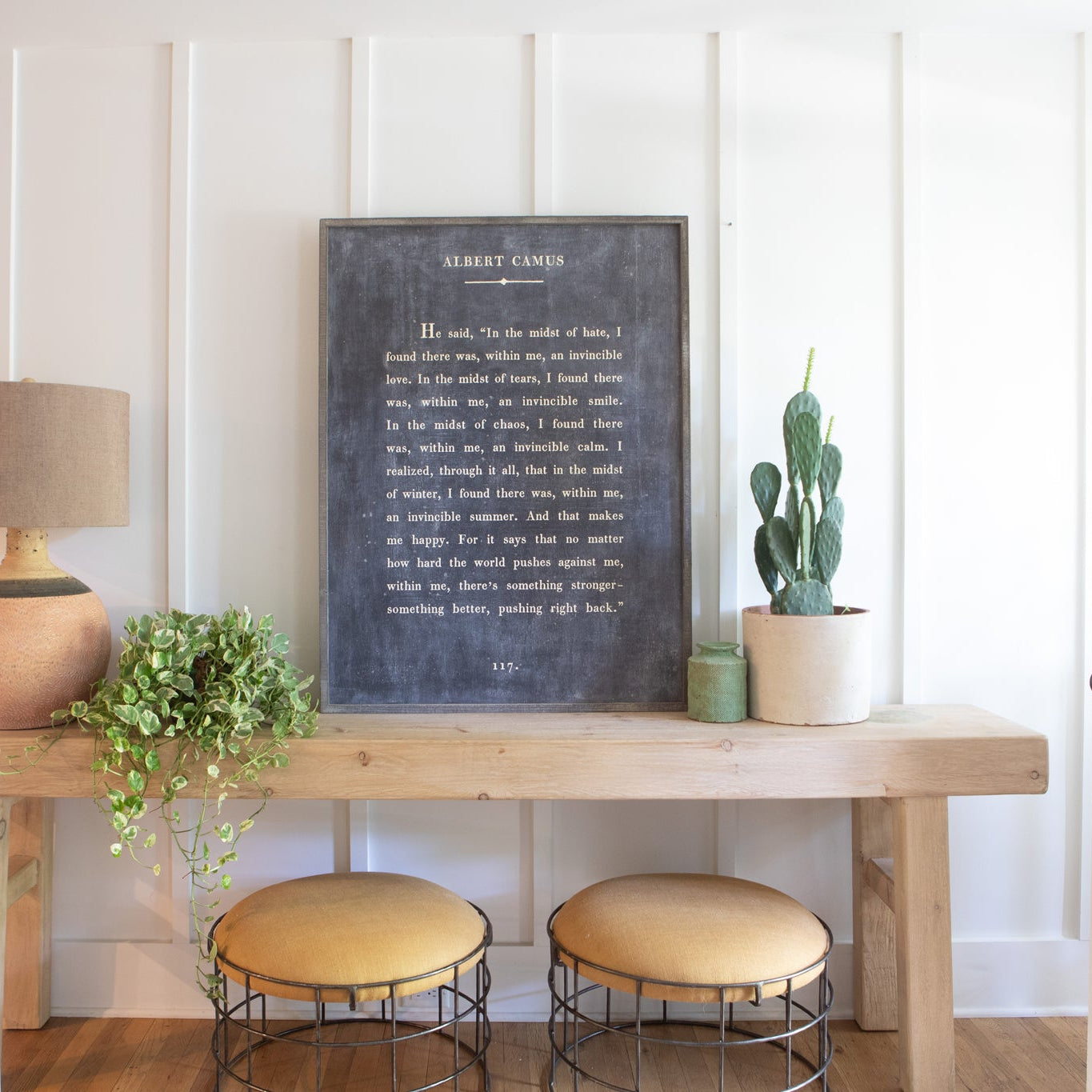 Albert Camus Art Print (Gallery Wrap)