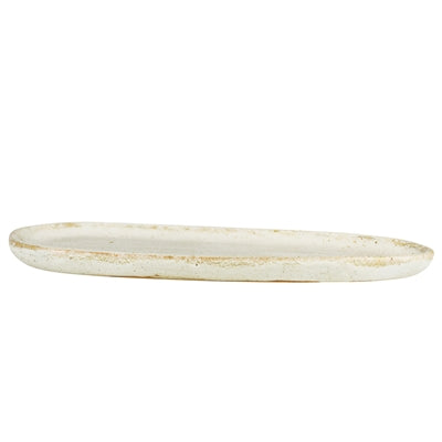 Oblong Plate, Ceramic