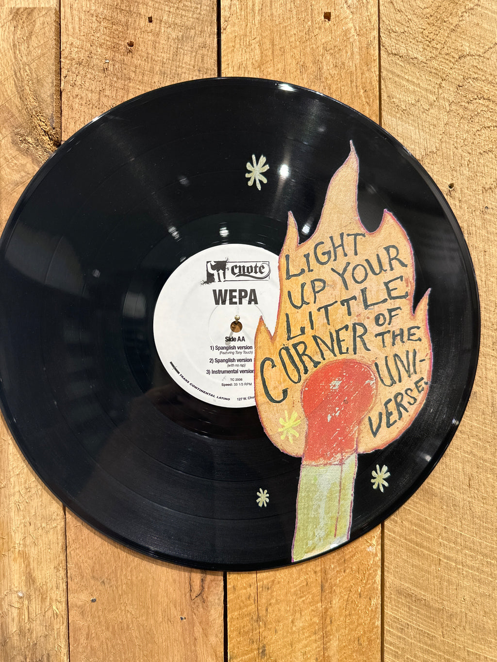 Match Stick Vinyl Record