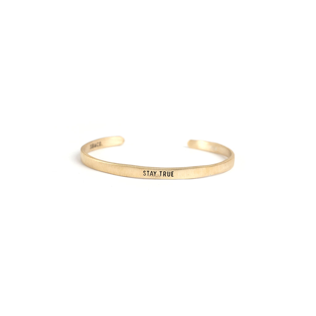 Articles of Love Collection - Brass Cuff