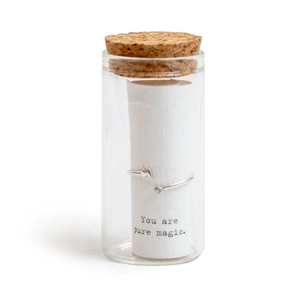 Message in a Bottle Ring Collection