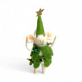 ***White Mouse with Christmas Tree Costume Ornament - Very Merry Mice Collection