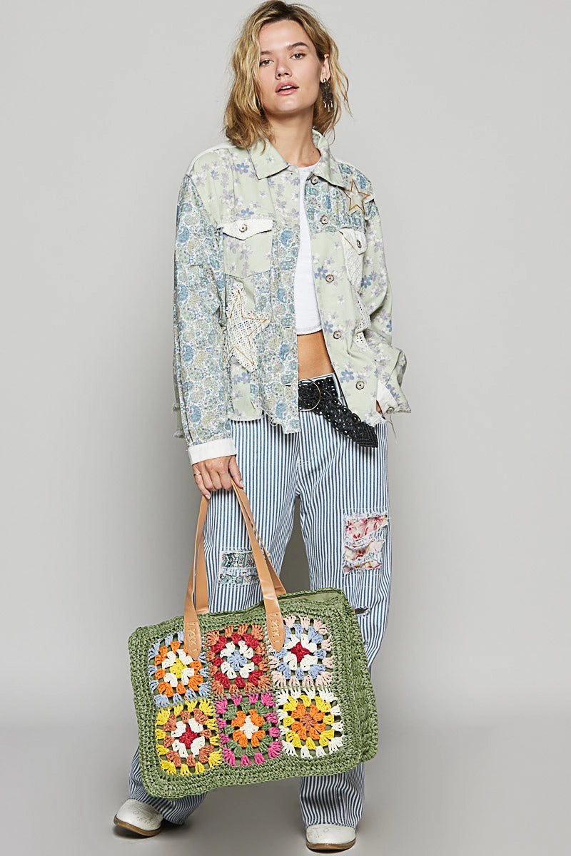 Crochet Bag - Floral