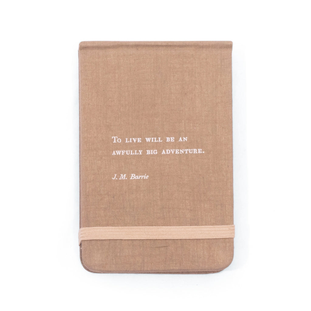 Big Adventure Fabric Notebook