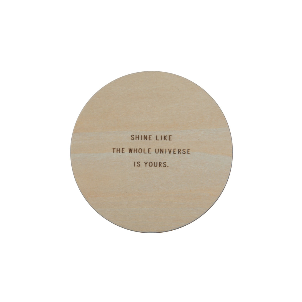 Shine Like The Whole Universe Is Yours Lightkeeper Candle