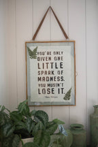 You're Only Given Handmade Paper Print- 12"x16" Robin Williams