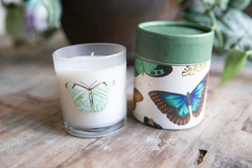 Butterfly Flora & Fauna Candle
