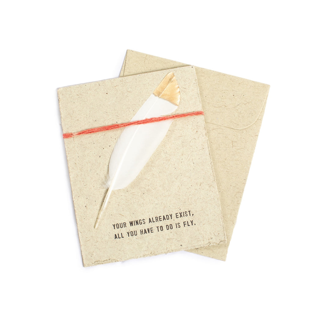 Feather Card