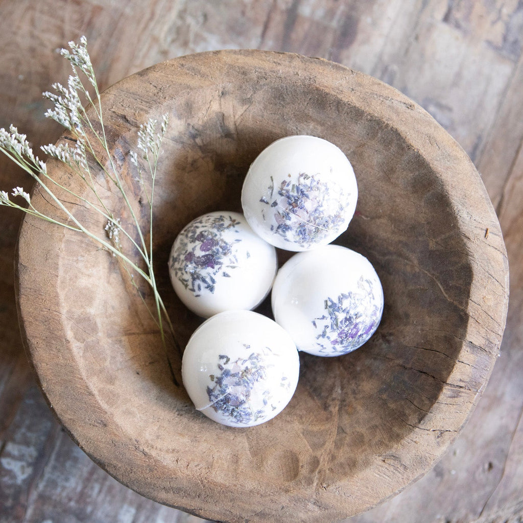 Lavender Crystal Bath Bombs