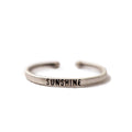 ***Sunshine Stackable Ring - Adjustable