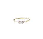 Rectangle Baguette Ring
