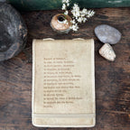 Believe In Yourself Signature Leather Journal - Honey