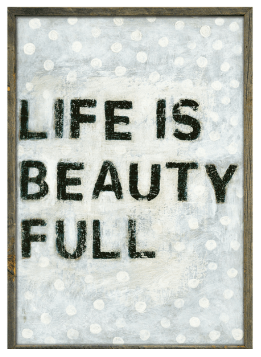 Polka Life Art Print