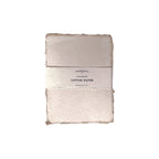 Handmade Cotton Paper Bundle - Flax
