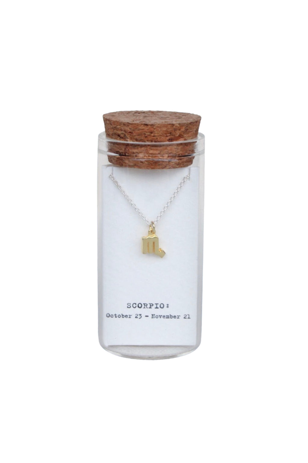 Message in a Bottle Zodiac Necklace Collection Second Edition