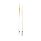 ***Beaded Linear Earrings - Gold Shiny