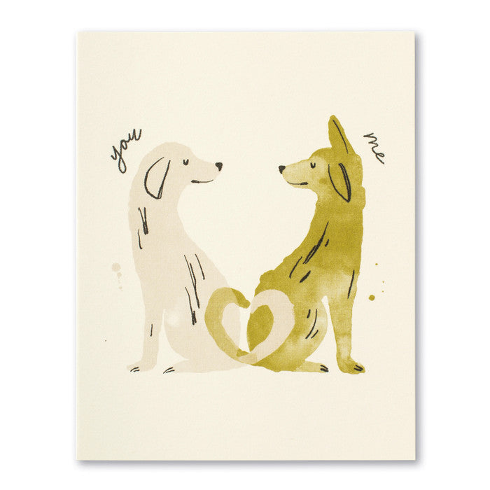 You Me Love Greeting Card