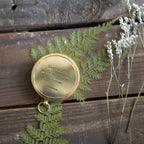 Peter Pan Compass with Leather Pouch