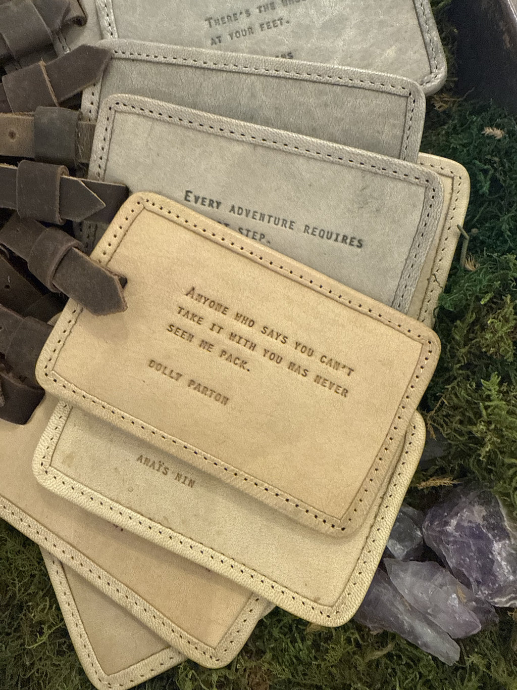 Leather Luggage Tags