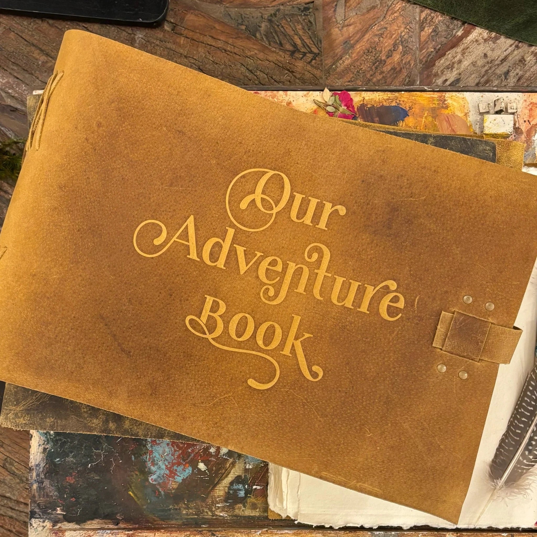 Our Adventure Leather Story Keeper - Fawn