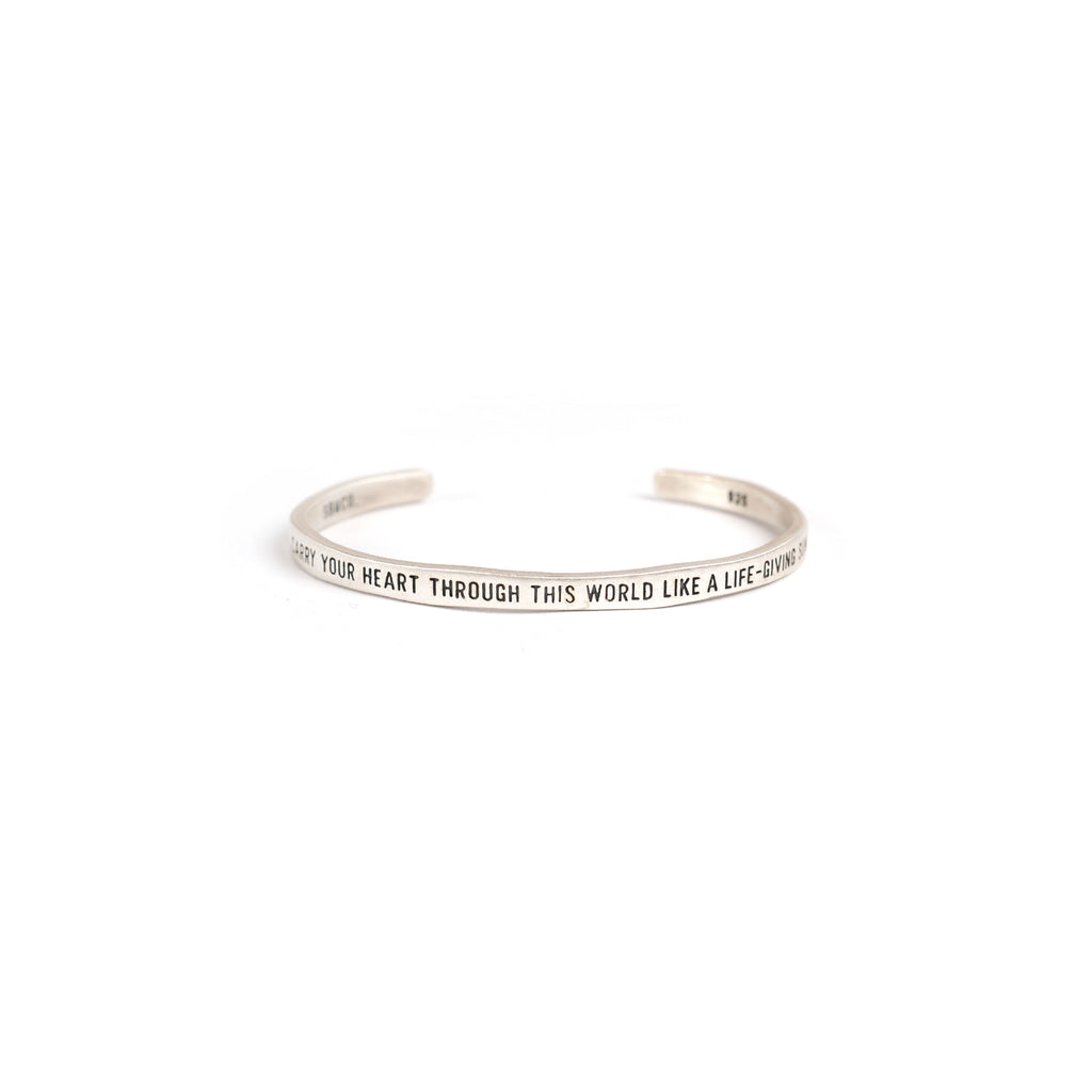 Articles of Love Collection - Silver Cuff