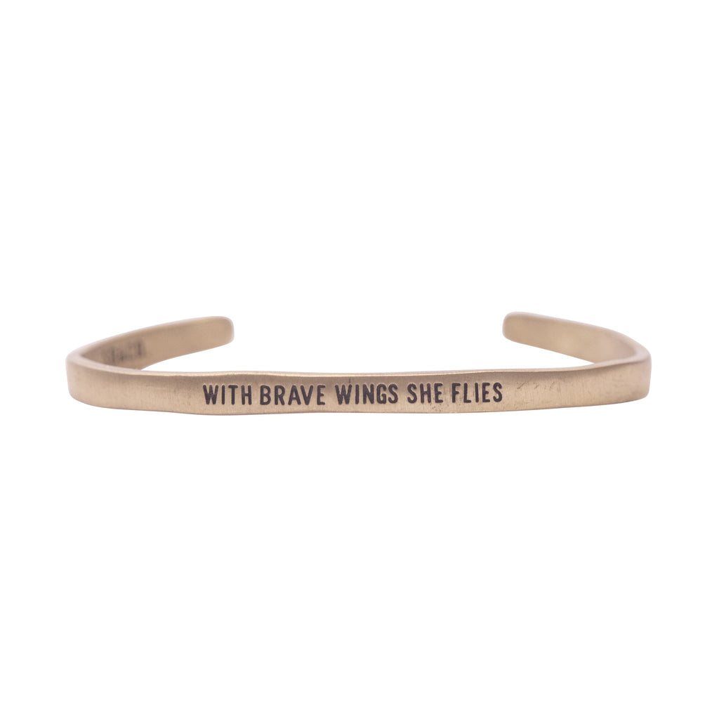 Articles of Love Collection - Brass Cuff