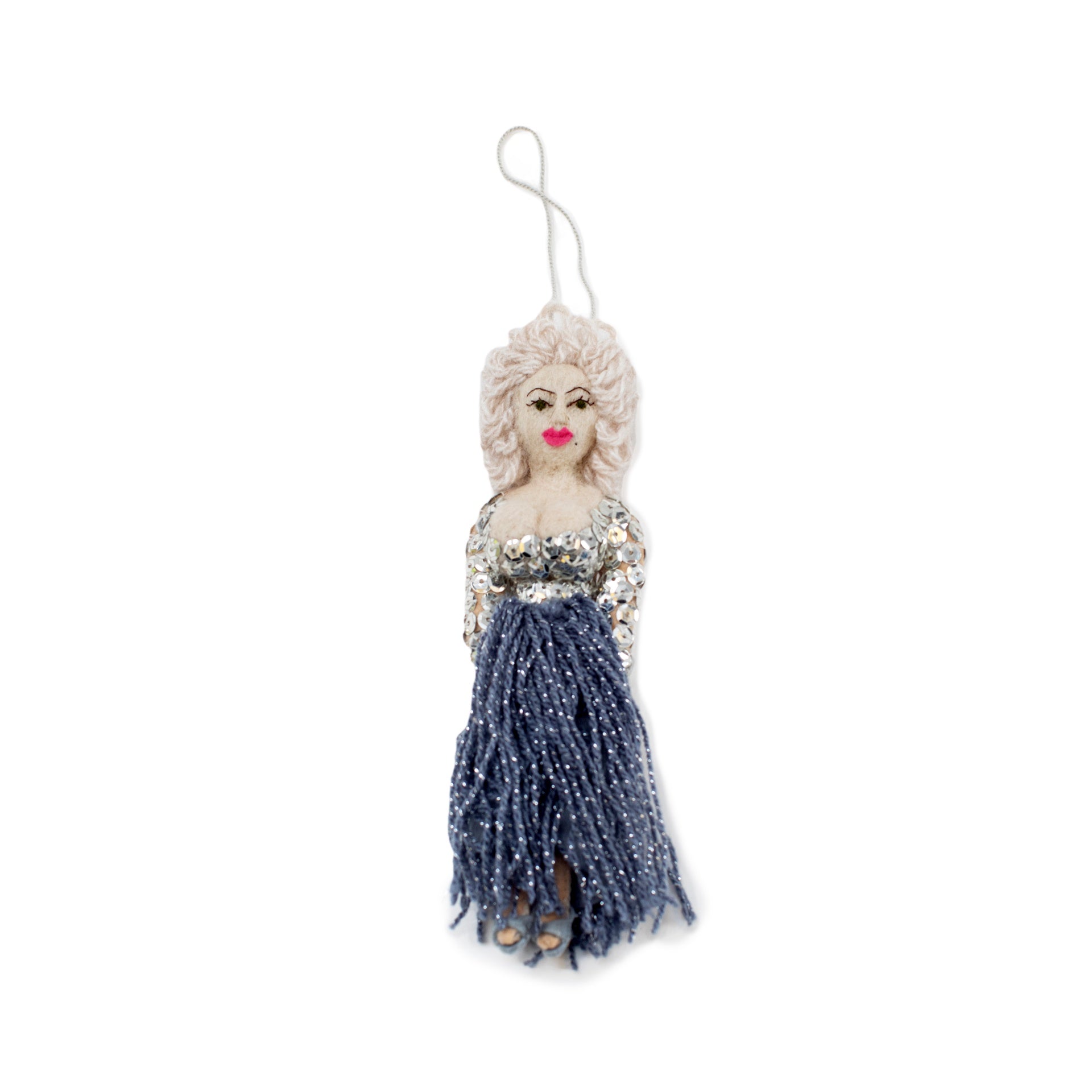 Dolly Parton Felt Ornament