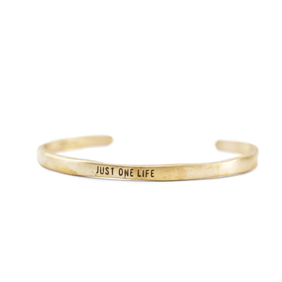 Articles of Love Collection - Brass Cuff