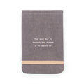 Abraham Lincoln - Fabric Notebook - 3.5"x5.5"