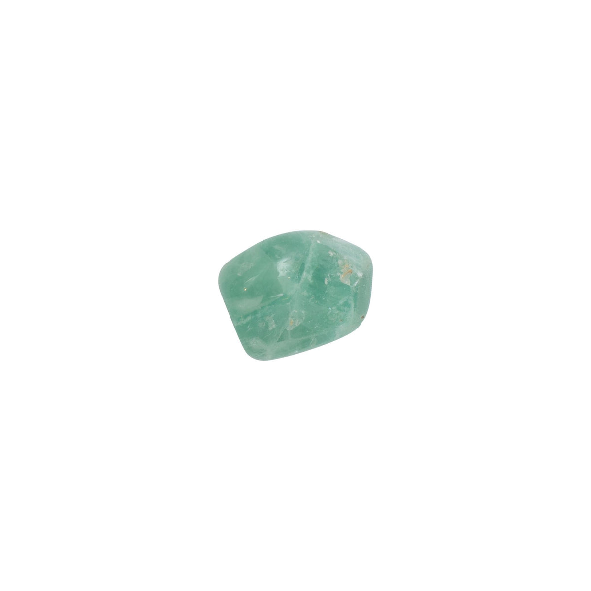 Green Fluorite Tumbled Gemstone Single