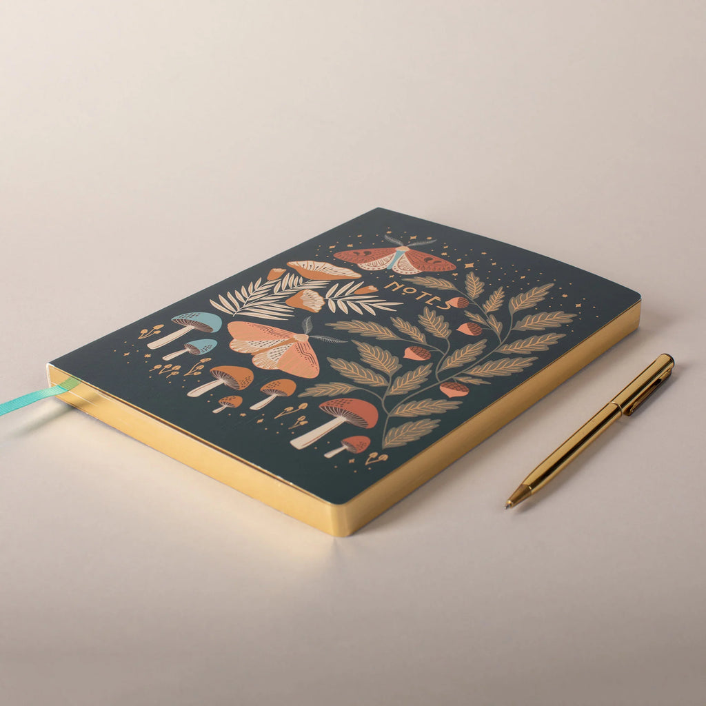 Night Mushroom Paperback Journal