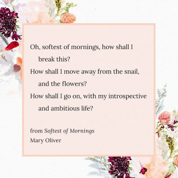 Mary Oliver, Devotions