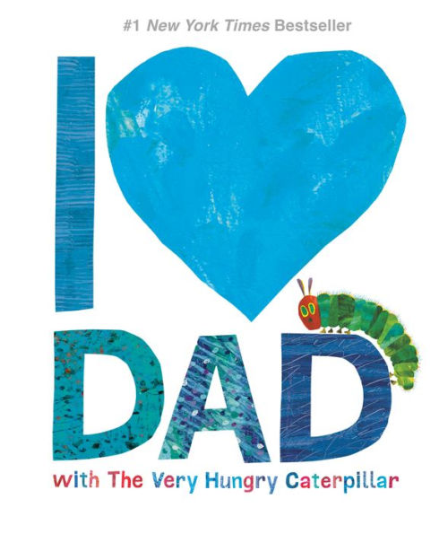 I Love Dad with The Very Hungry Catepillar