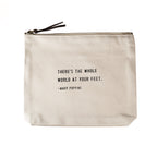 There's The Whole World (Mary Poppins) Canvas Zip Bag