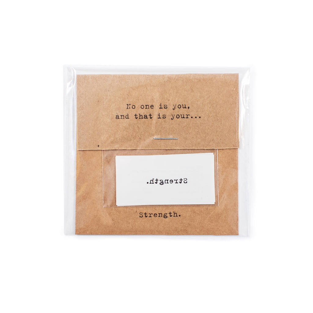 Strength Temporary Tattoo - 2 Pack