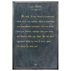 A.A. Milne Art Print - Book Collection