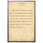 A.A. Milne Art Print - Grey Wood