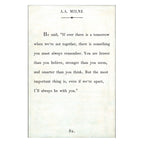A.A. Milne Art Print - Gallery Wrap