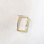 Rectangular Brass Carabiner