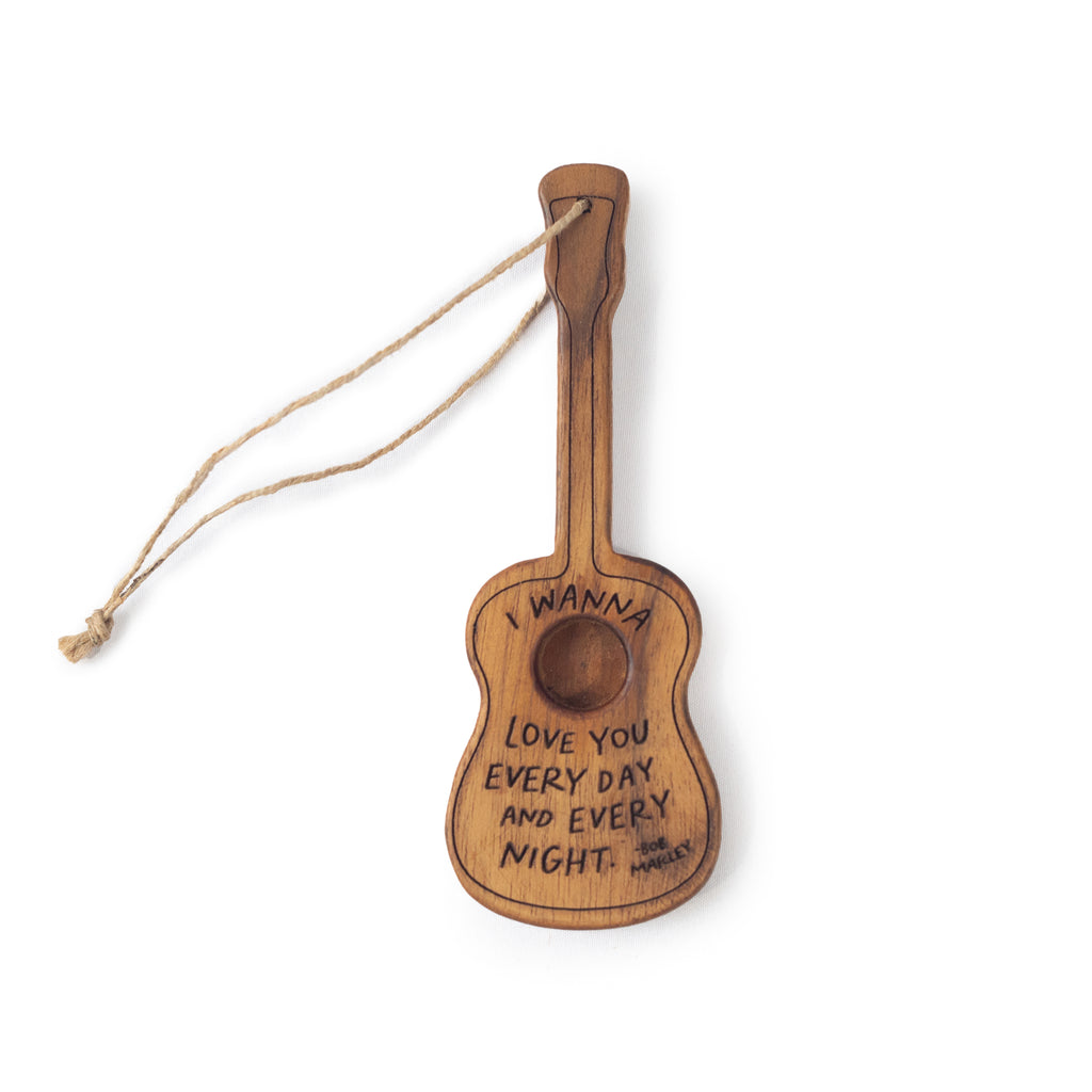 I Wanna Love You (Bob Marley) Wooden Guitar
