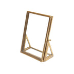 Brass Standing Frame 2.5" x 3.5" Vertical