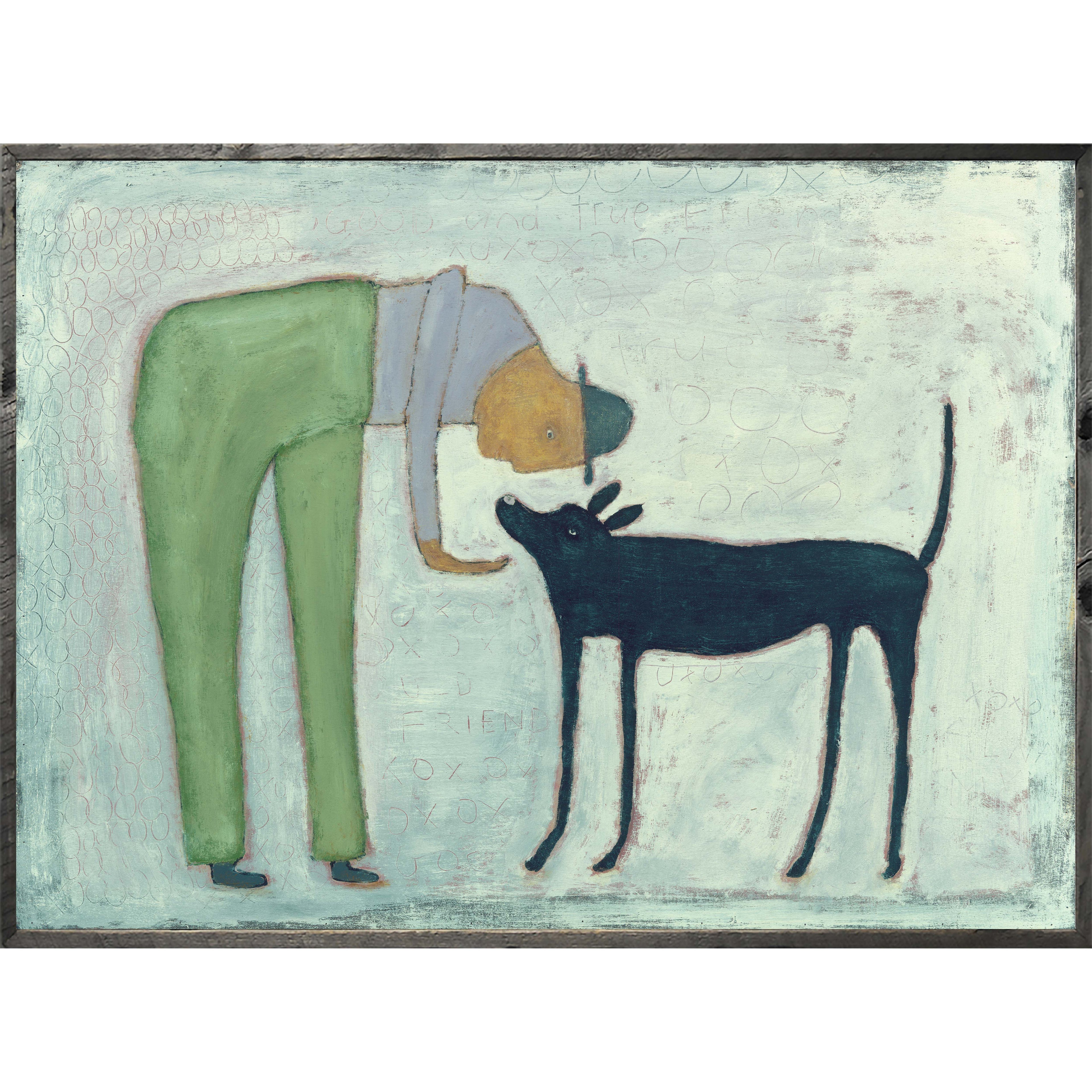 Man with Dog