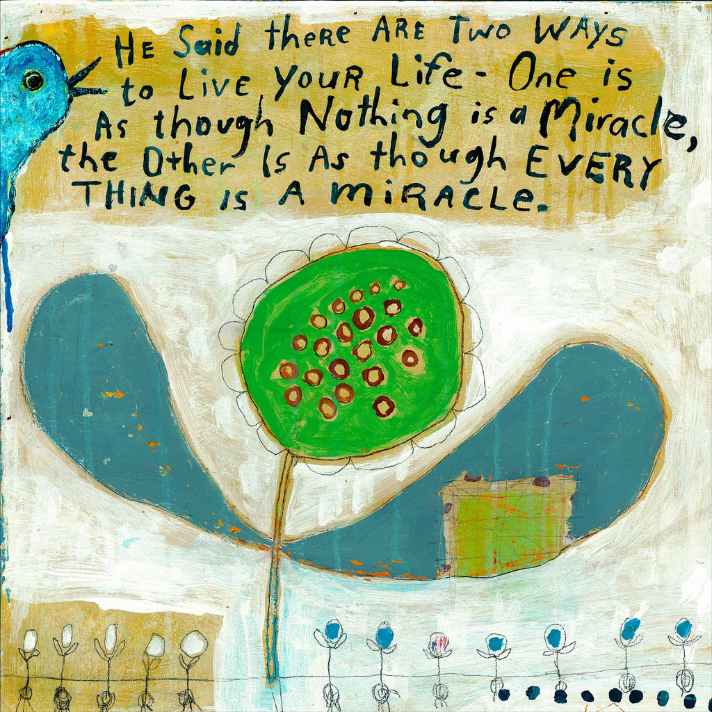 Two Ways to Live Art Print