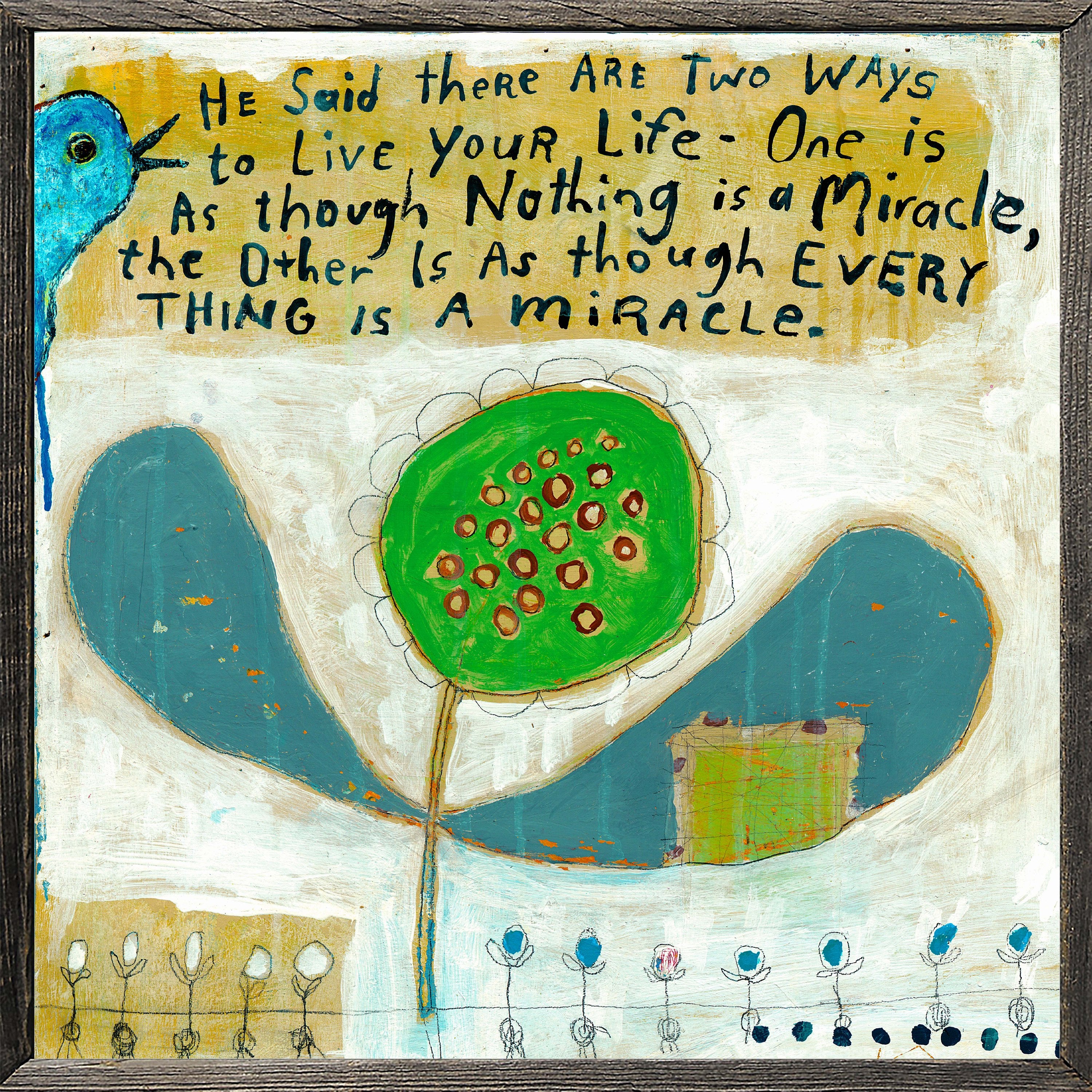 Two Ways to Live - Art Print