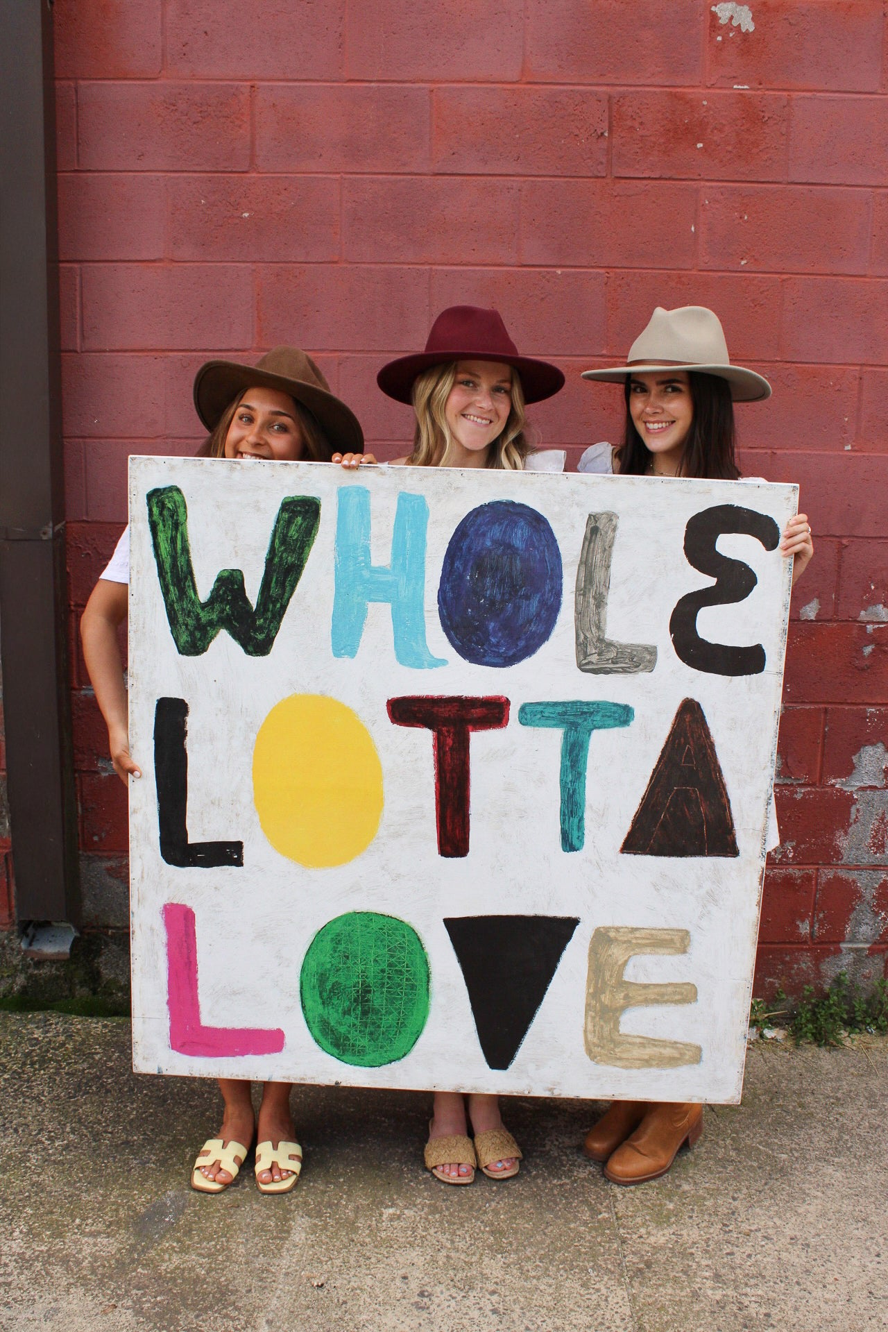 Colorful Whole Lotta Love Art Print