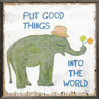 Good Things Elephant - Art Print
