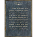 Albert Camus Art Print (Grey Wood)