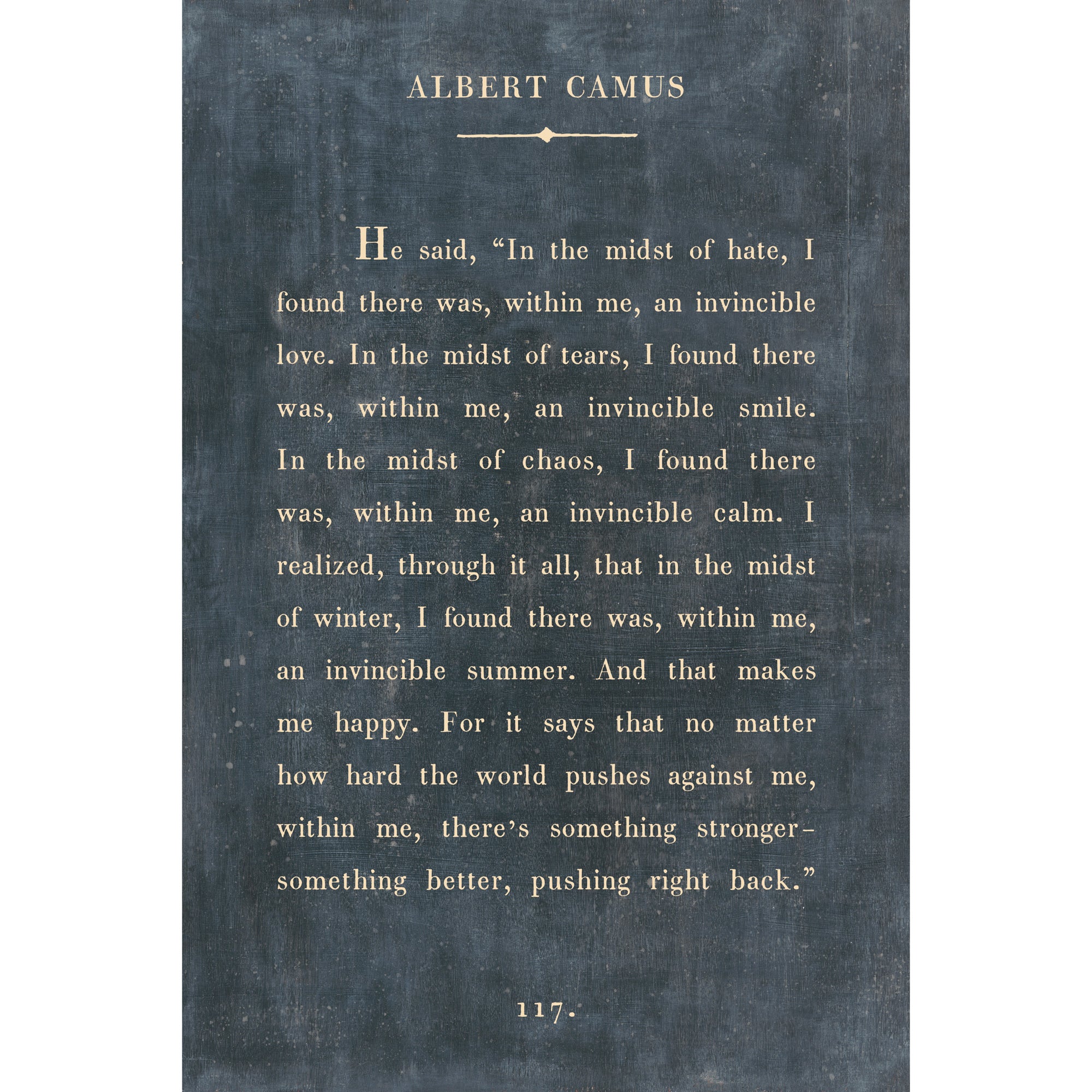 Albert Camus Art Print (Gallery Wrap)