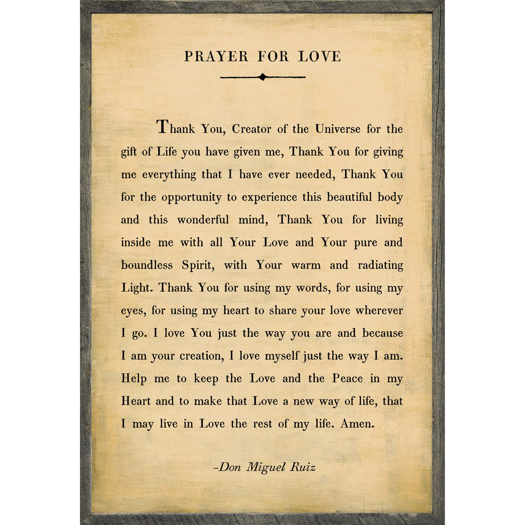 Prayer For Love Art Print